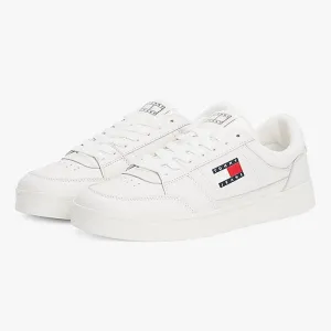 Tonal Logo Leather Cupsole Trainers TOM148