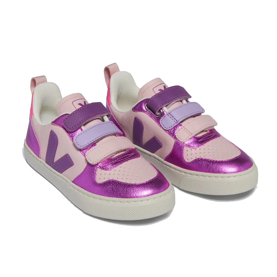 Veja V-10 Velcro Leather- Petale Multico Cosmos