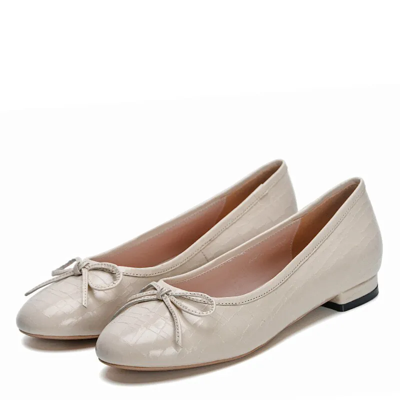 Versatile Ballerina Flat Shoes for Work and School