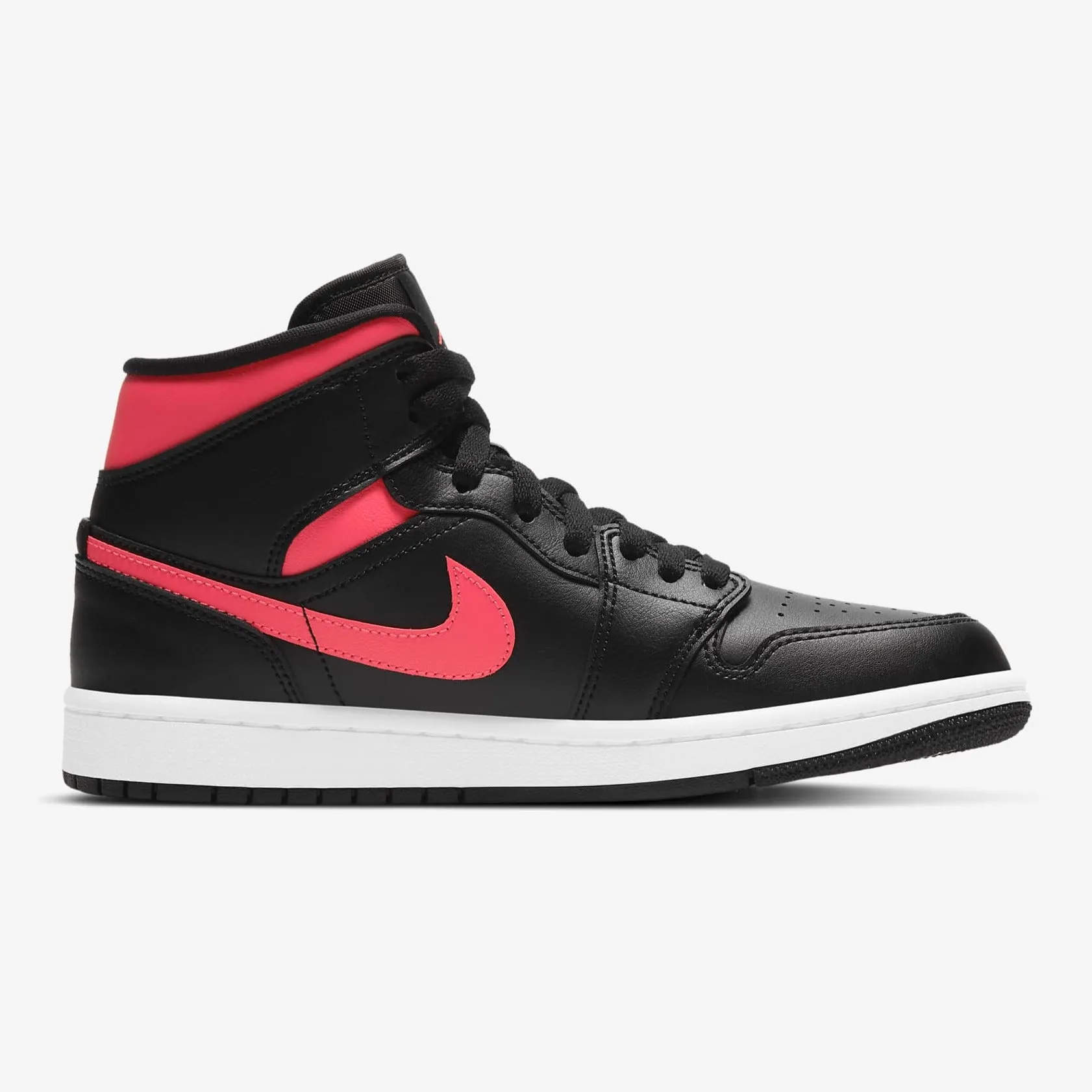 Women's Air Jordan 1 Mid "Black Siren Red" (BQ6472-004)