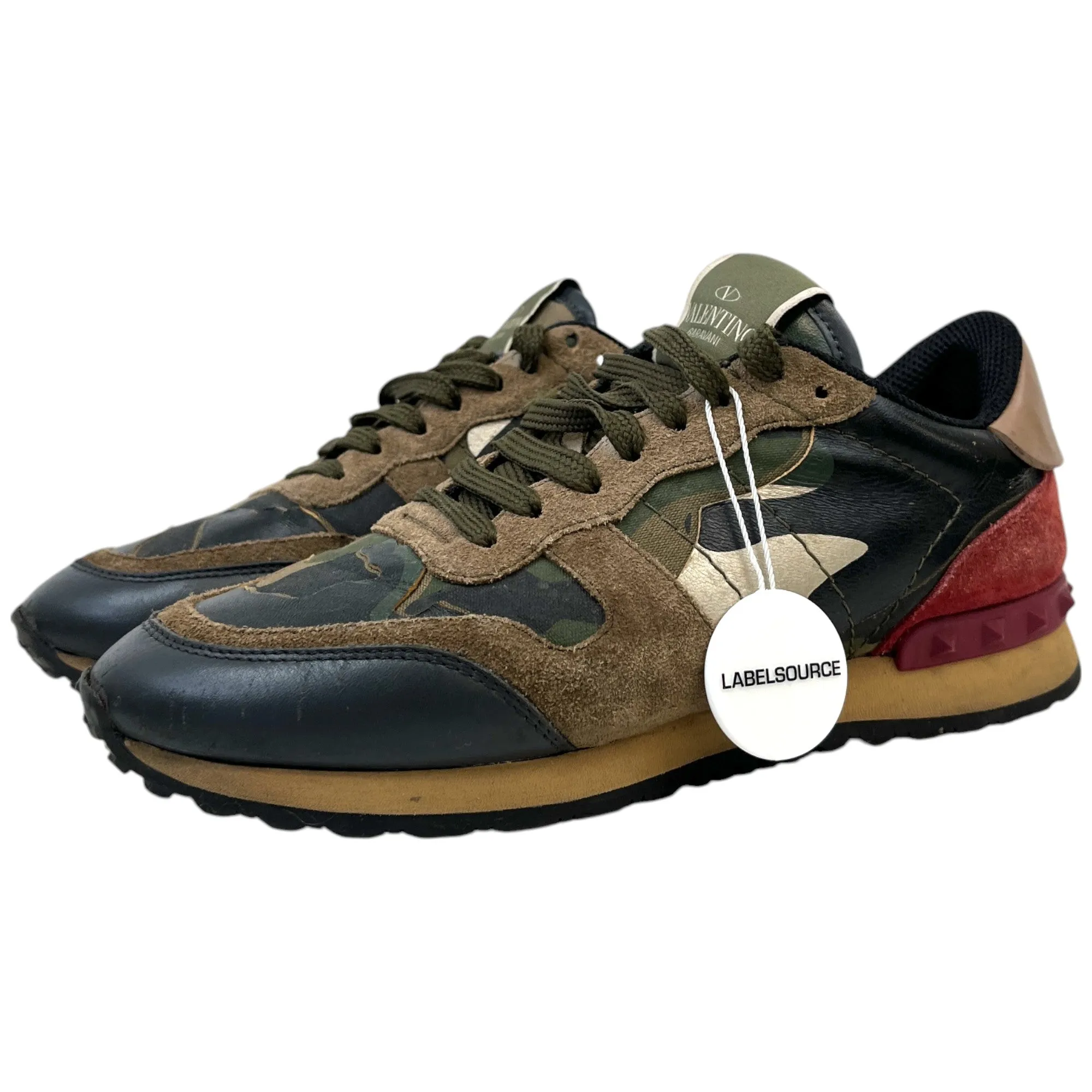 Women's Rockrunner Low Trainers Khaki Size EU 38 / UK 5