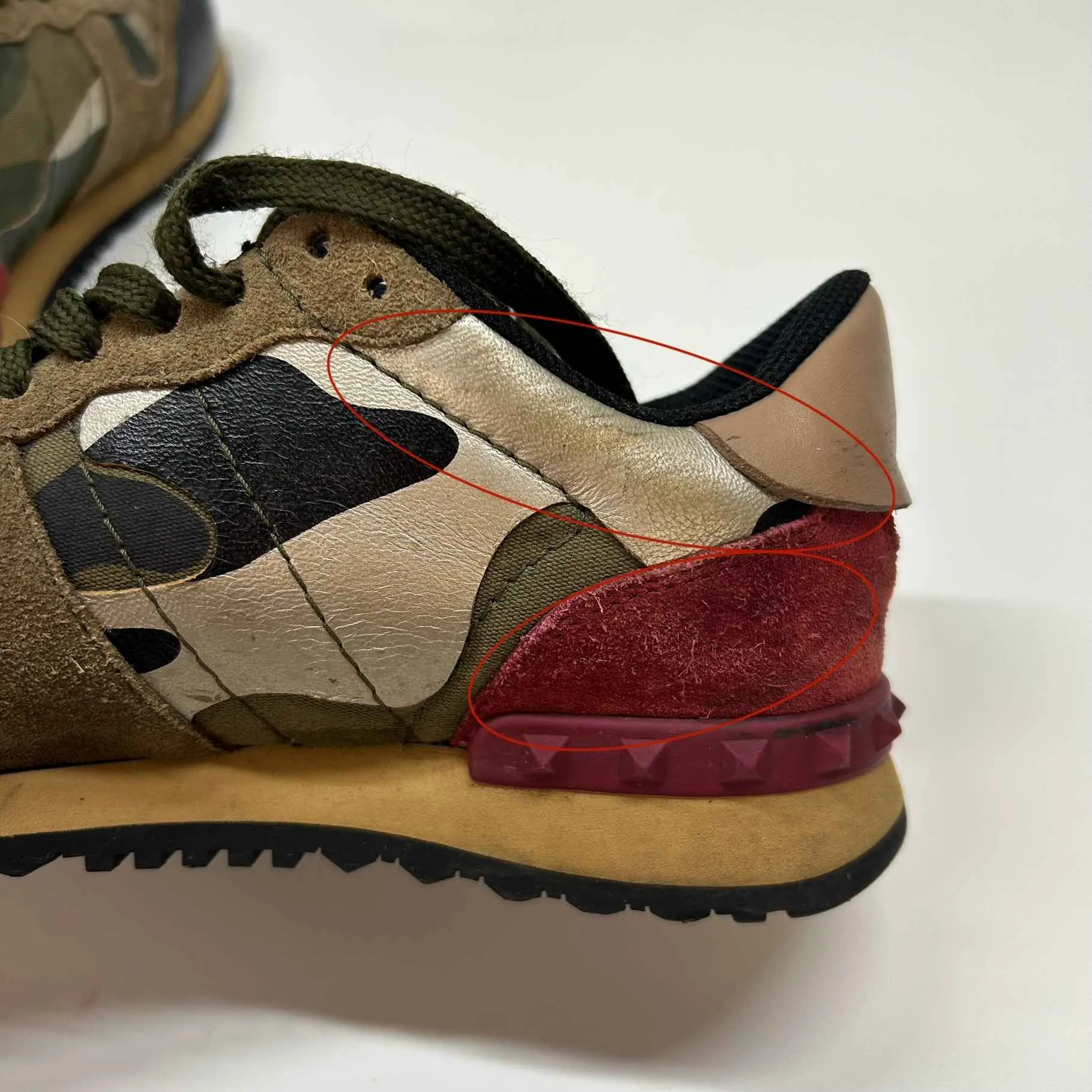 Women's Rockrunner Low Trainers Khaki Size EU 38 / UK 5