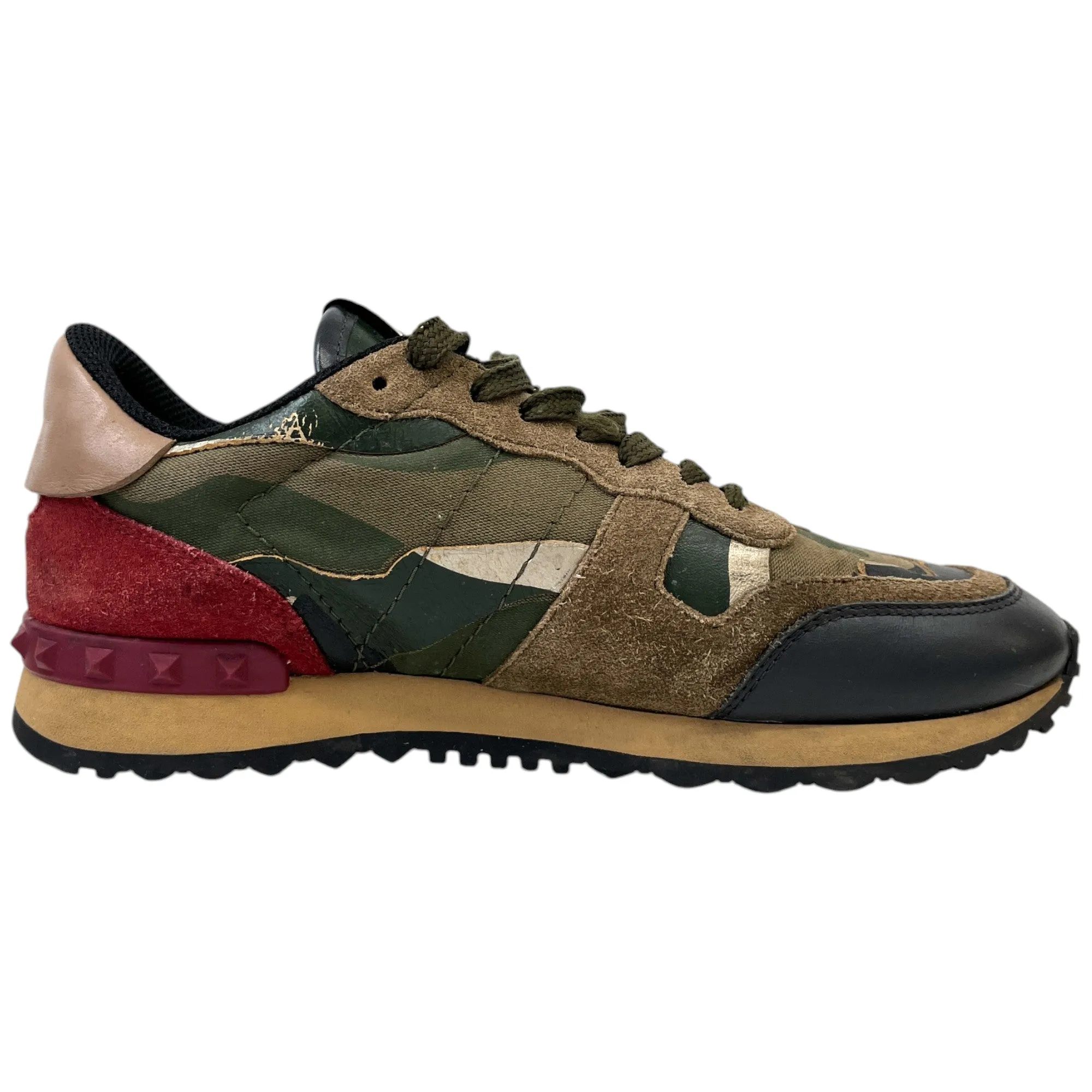 Women's Rockrunner Low Trainers Khaki Size EU 38 / UK 5