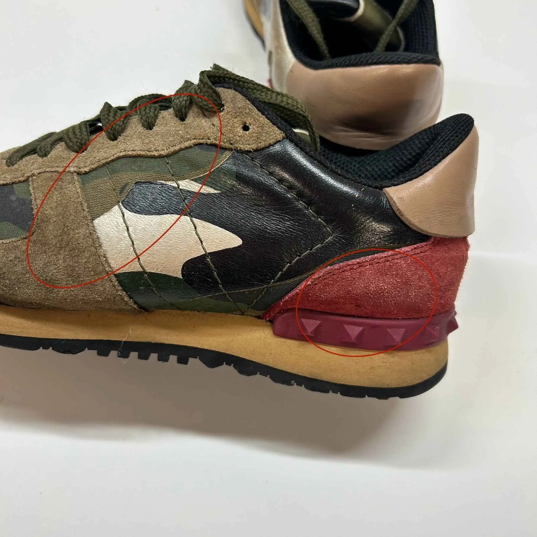 Women's Rockrunner Low Trainers Khaki Size EU 38 / UK 5